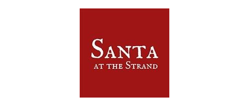 Santa at the Strand logo