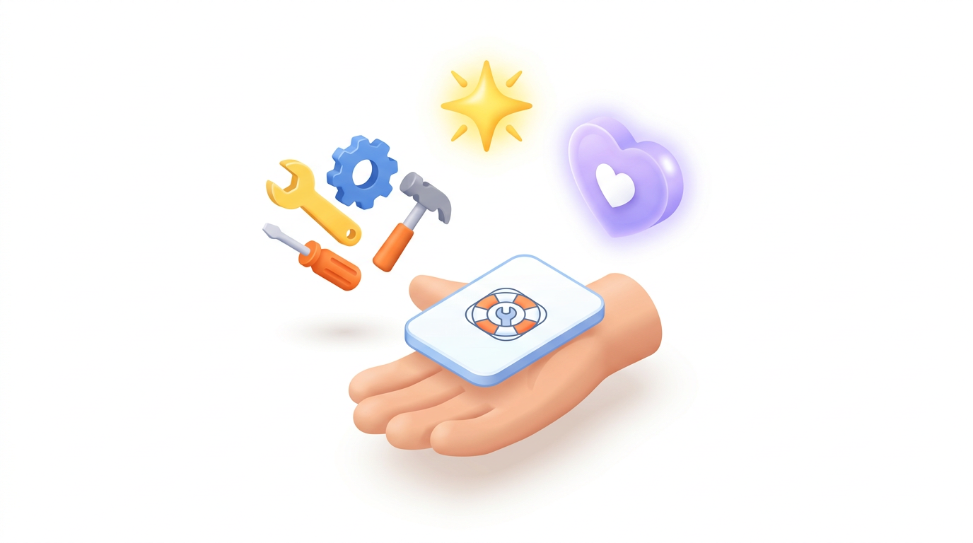 Illustration of support for bookings and online operations