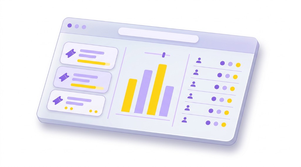 Illustration of ticket tiers, attendee signals, and pricing overview