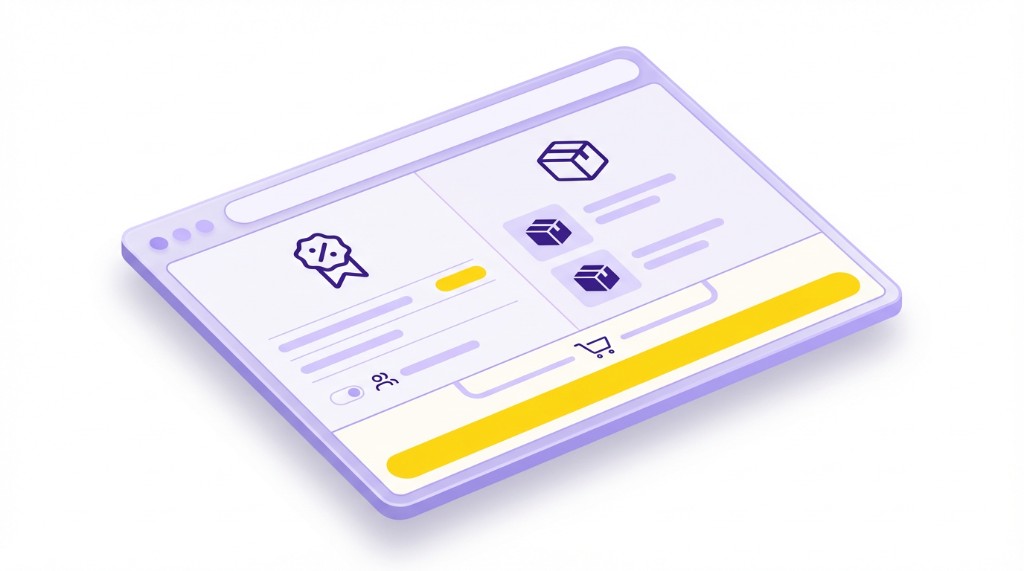 Illustration of discounts and add-on products