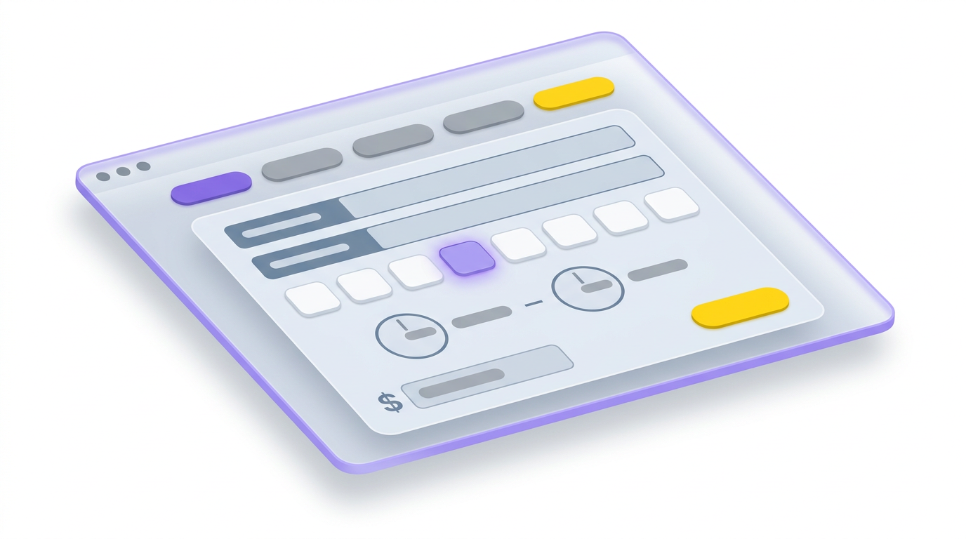 Illustration of event basics: form fields, date, time, and pricing setup